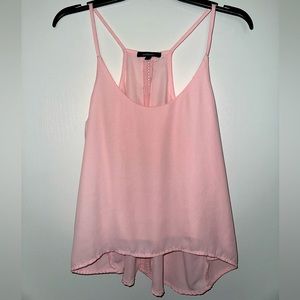 Ambiance Women’s Light Pink Sleeveless Top Sz L